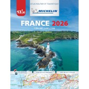 Frankrike Atlas Michelin 2026 Häftad